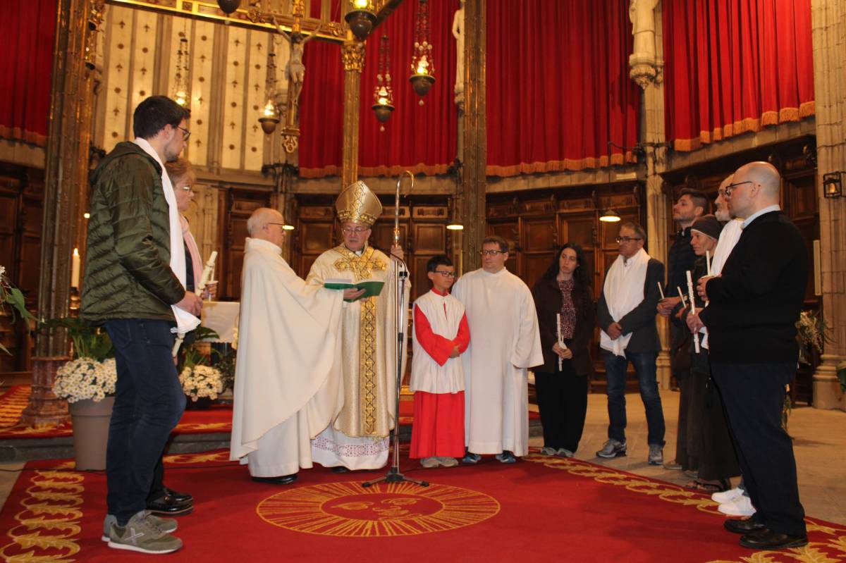 La Catedral de Solsona acull la celebració de la Vetlla Pasqual 