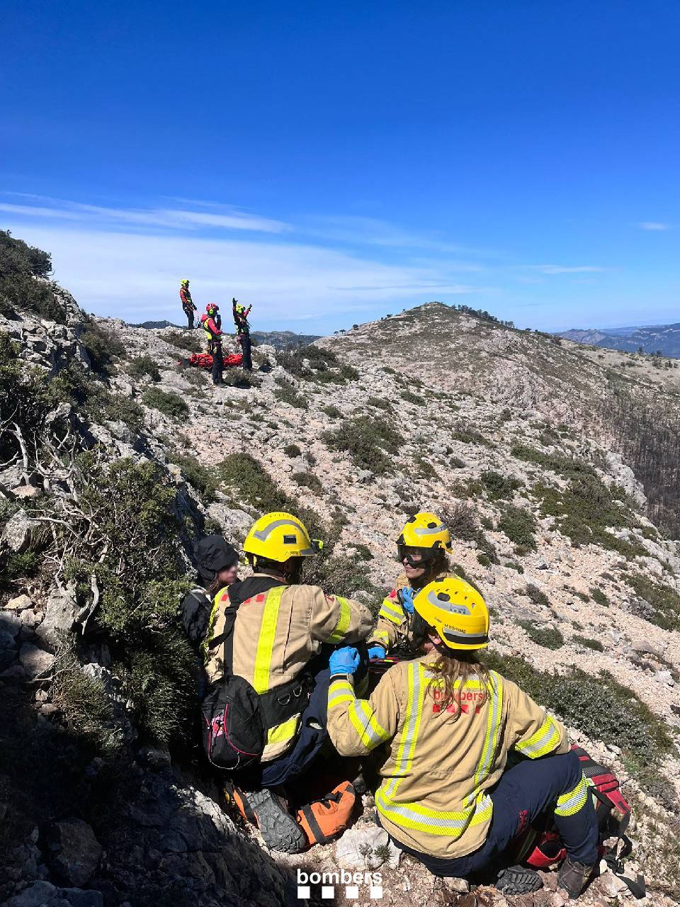 Més de 30 rescats dels Bombers en tres dies