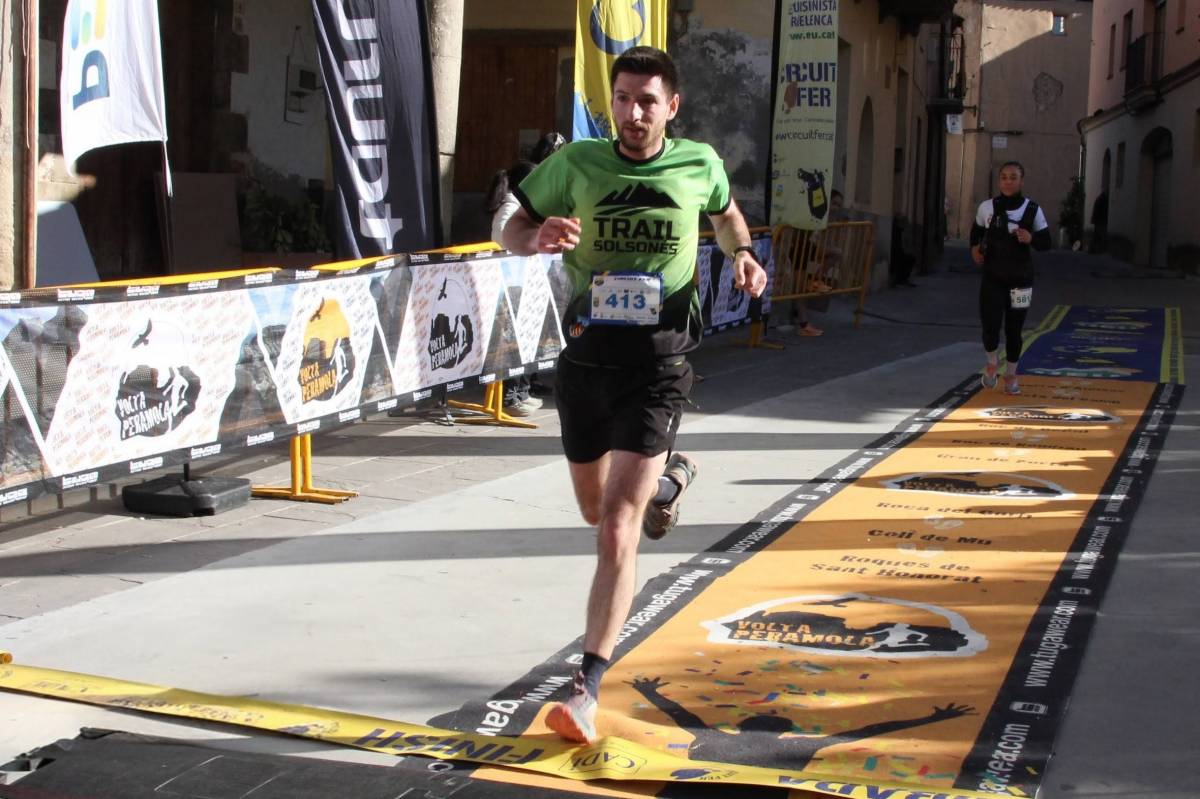 Lleïr Moreno arribant a la meta - Carles Solé Lleïr Moreno arribant a la meta