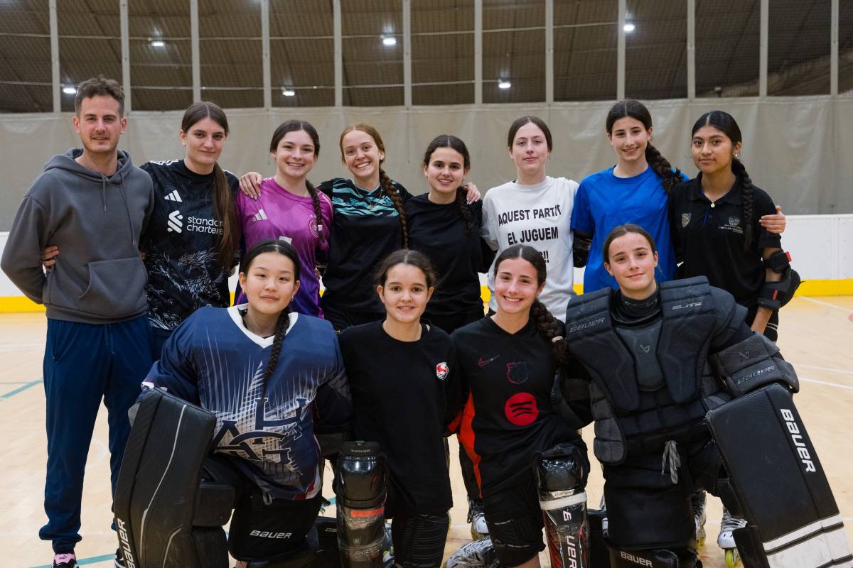La foto de família durant un entrenament - David Chao La foto de família durant un entrenament
