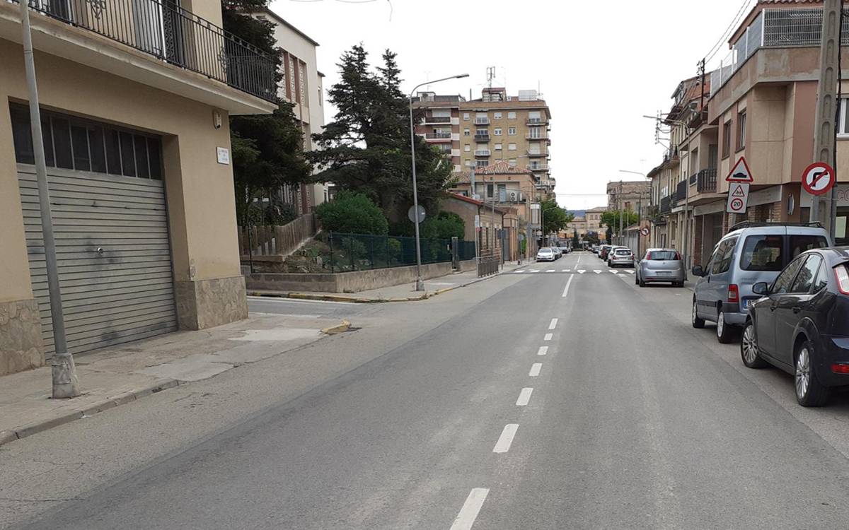 La Diputació inicia millores a la BV-4235 a Navàs per reforçar la seguretat i la mobilitat