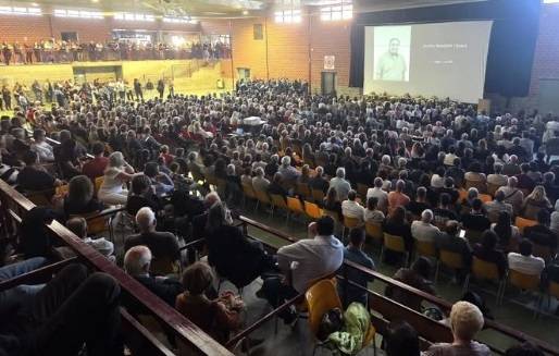 Multitudinari comiat a Jaume Monfort