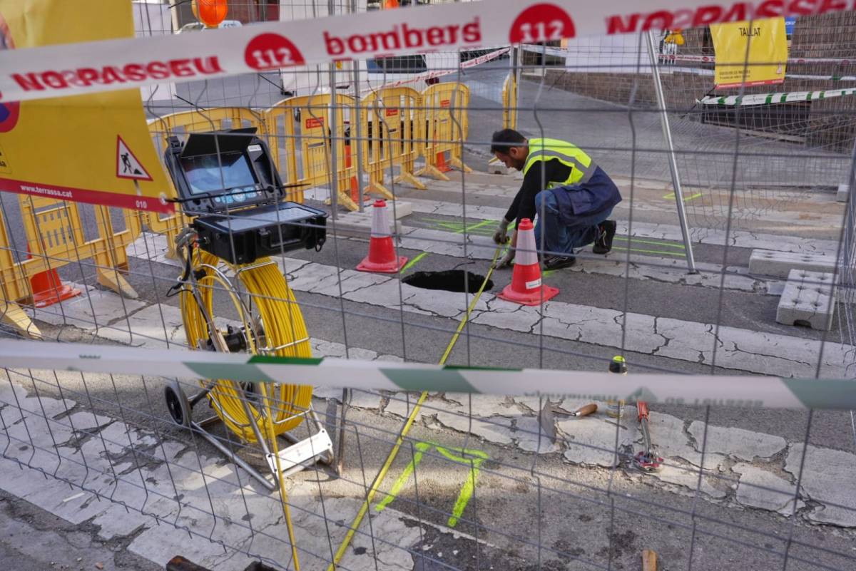 L'esvoranc situat al carrer de Torrella  - Nebridi Aróztegui