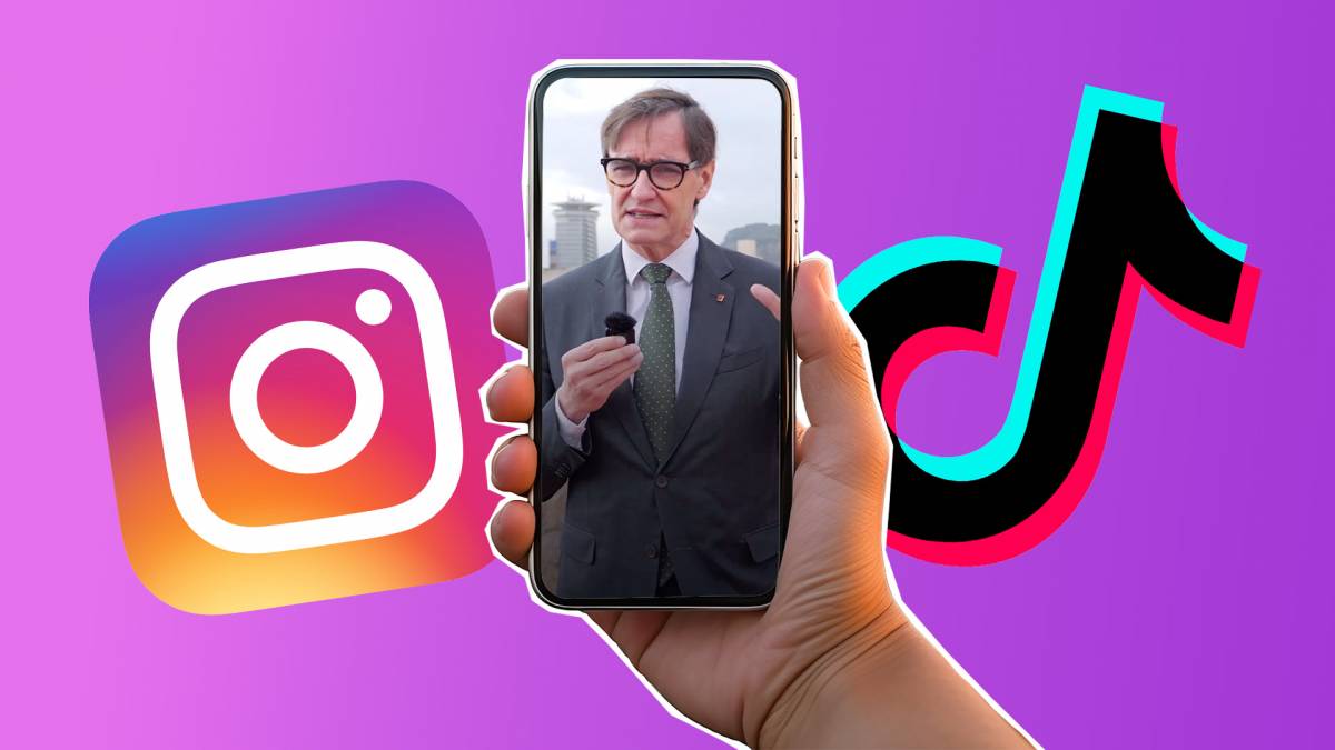 El «tiktoker» Salvador Illa busca l'espai al terreny pantanós de les xarxes