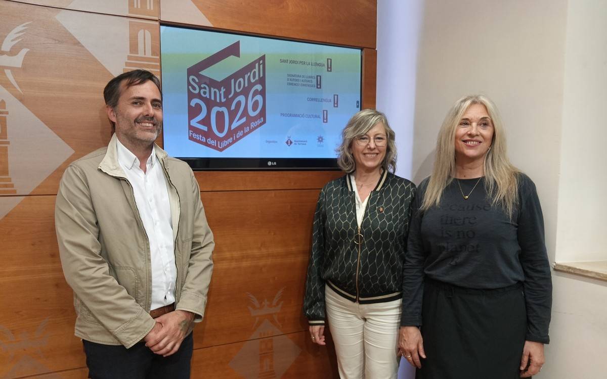 Sant Jordi a Tortosa homenatjarà Manuel Pérez Bonfill, Zoraida Burgos i Gerard Vergés