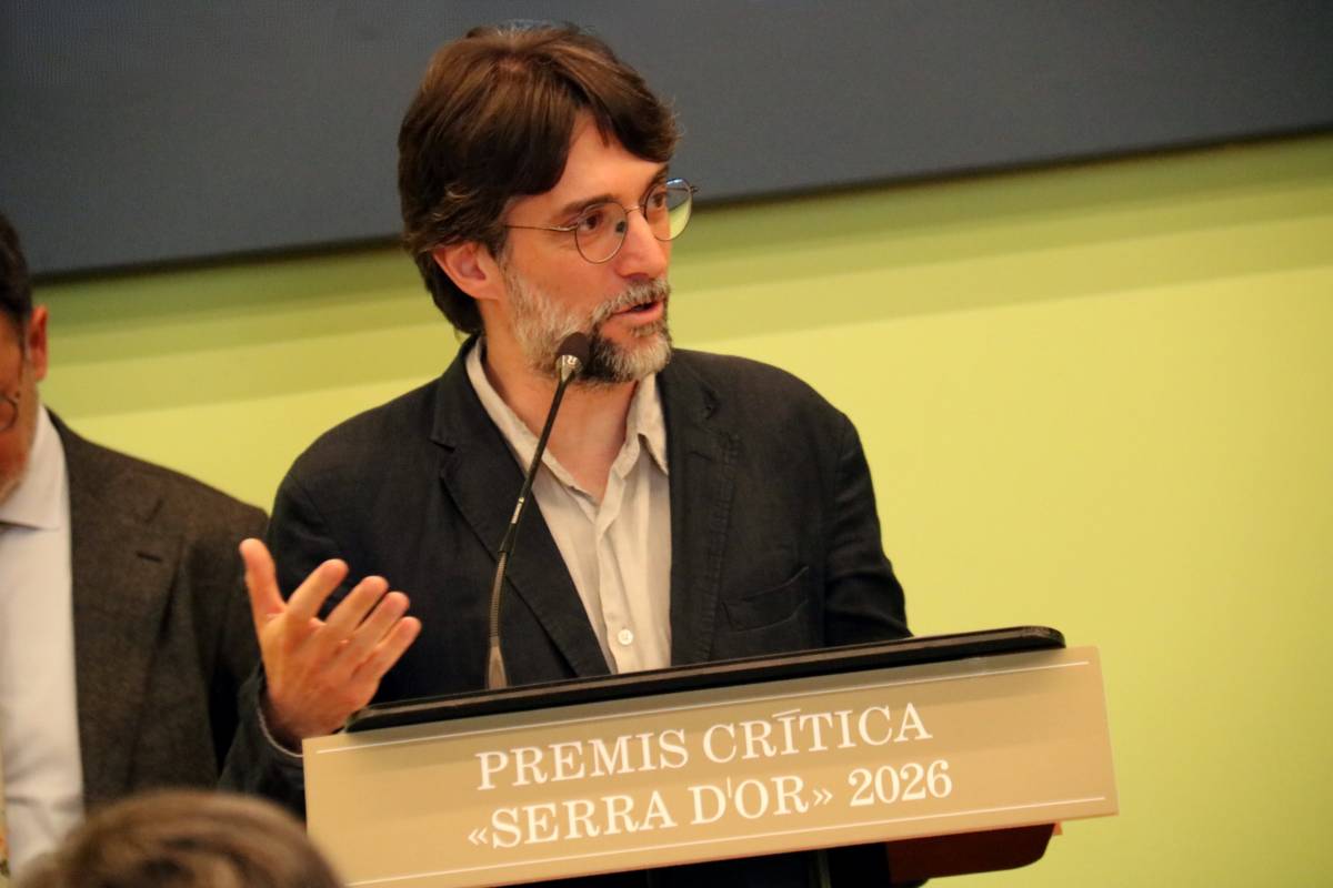 L'escriptor de Solsona Raül Garrigasait ha estat guardonat en la 60a edició dels Premis Crítica Serra d'Or