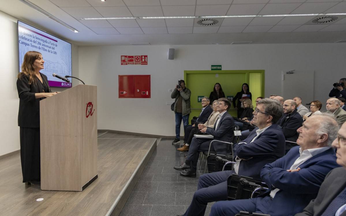 El campus ebrenc de la URV celebra vint anys amb la mirada posada en el futur