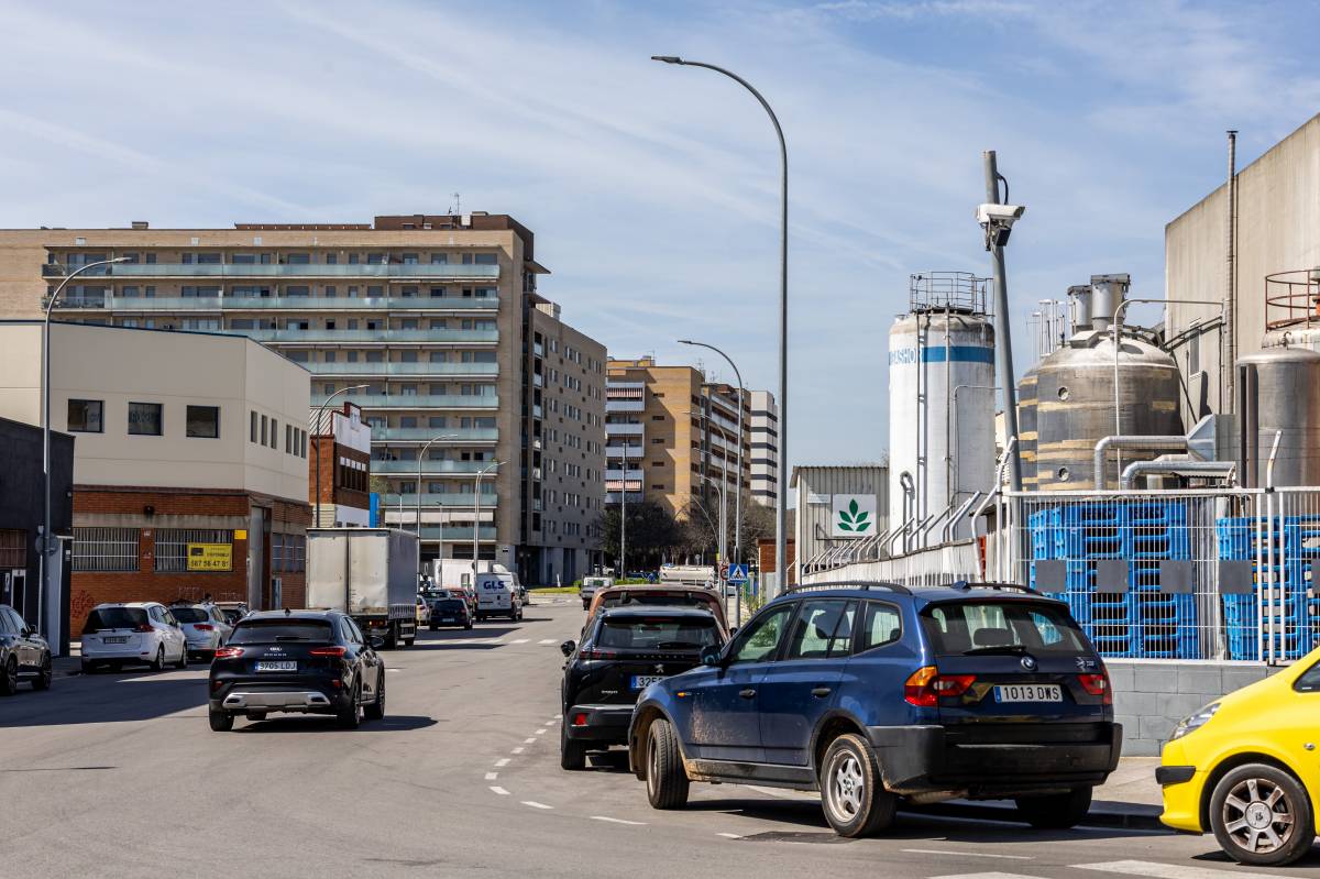 El polígon de Barberà, a tocar del casc urbà