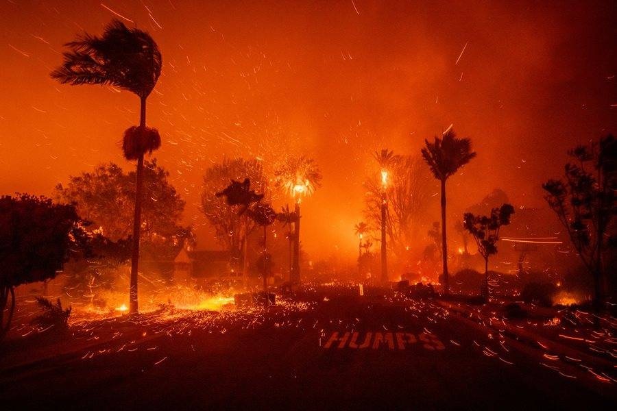 Una de les imatges premiades al World Press Photo 2026 dels incendis a Los Angeles