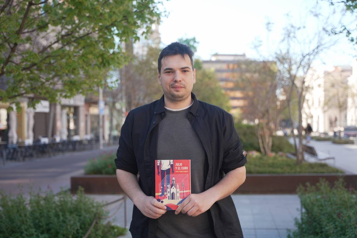 El cerdanyolenc Jaume Torres presenta la seva primera novel·la