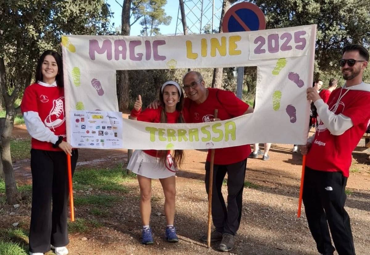 Tercera edició de la caminada solidària Magic Line - 