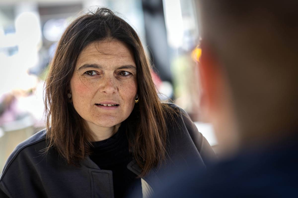 Rosa Suriñach, durant l`entrevista amb Nació - Hugo Fernández Rosa Suriñach, durant l`entrevista amb Nació