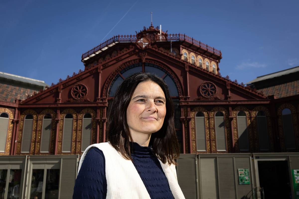 Rosa Suriñach, durant l`entrevista amb Nació - Hugo Fernández Rosa Suriñach, durant l`entrevista amb Nació