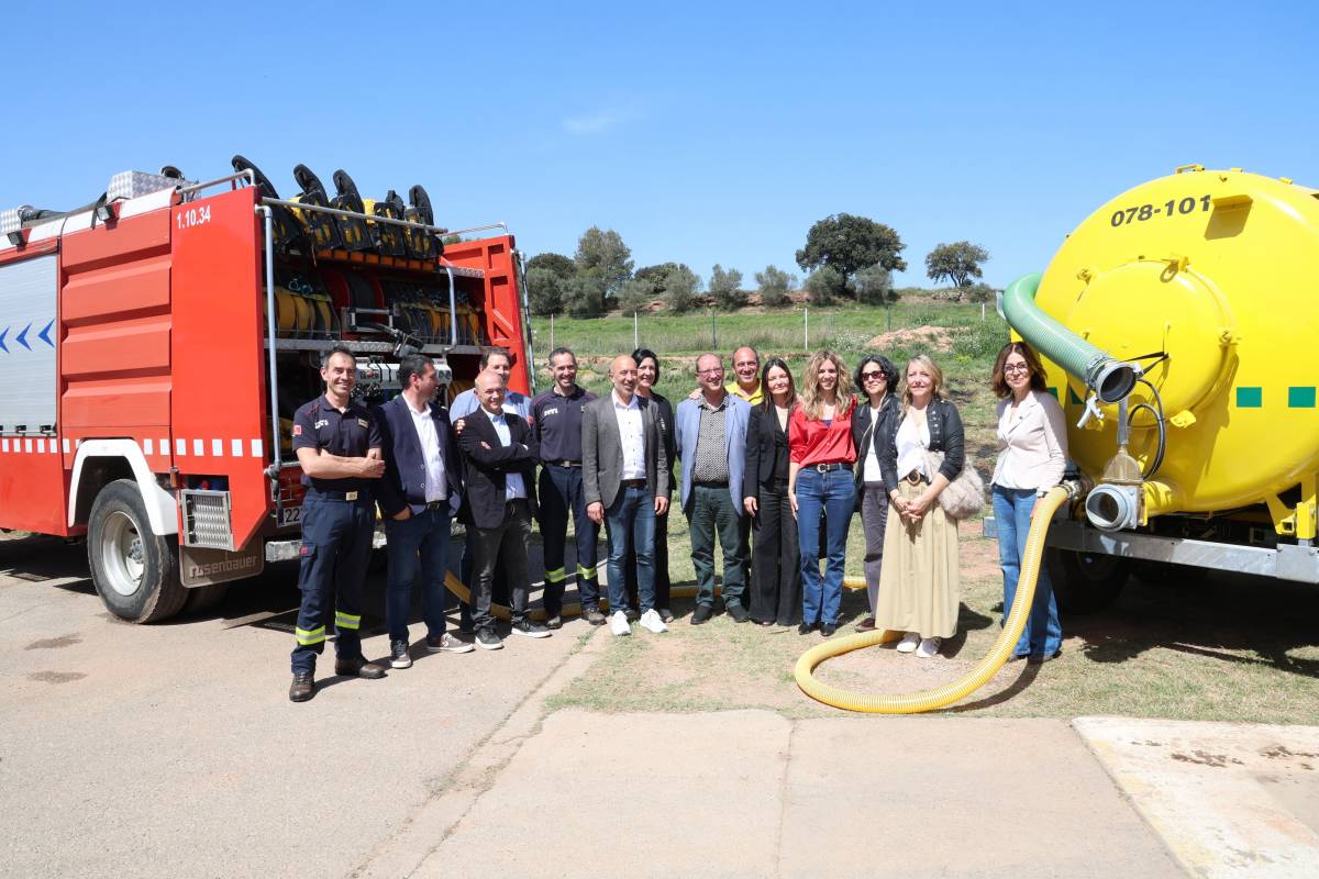 La Diputació de Lleida reforça les ADF del Solsonès amb nous vehicles i cisternes per a la prevenció d’incendis