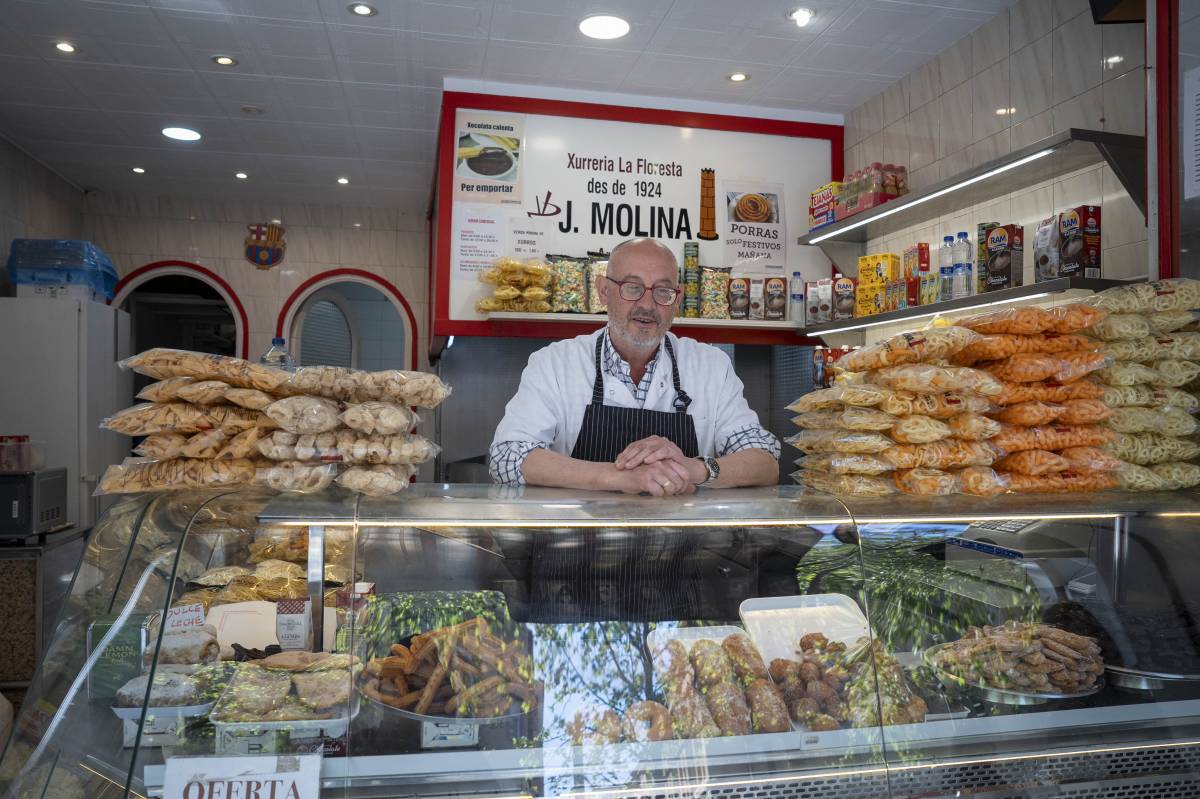 Xurreria La Floresta, botiga centenària: "Treballem igual que fa 100 anys"