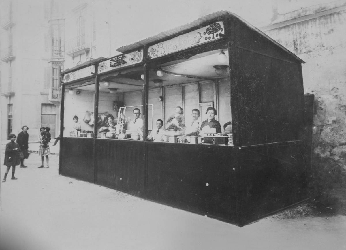 Fotografia històrica de la Xurreria La Floresta - Cedida