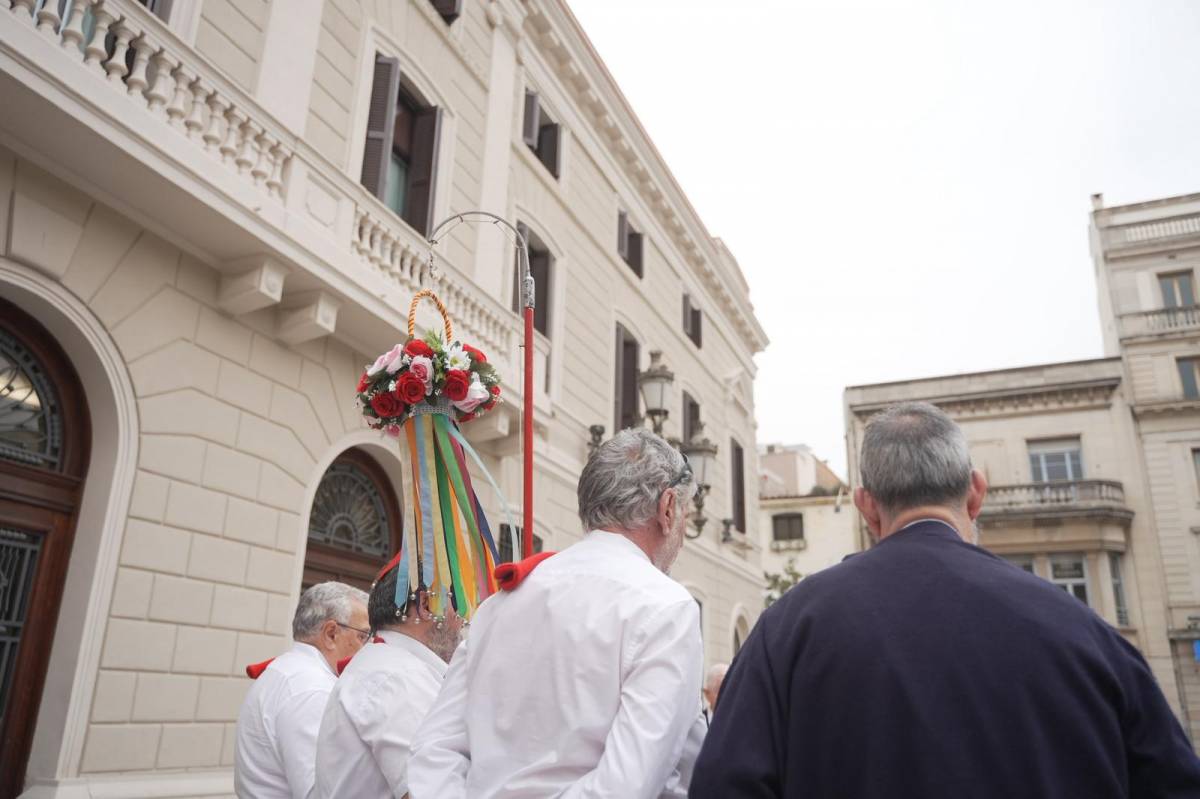 La Societat Coral Estrella Daurada a la plaça del Doctor Robert - DAVID CHAO