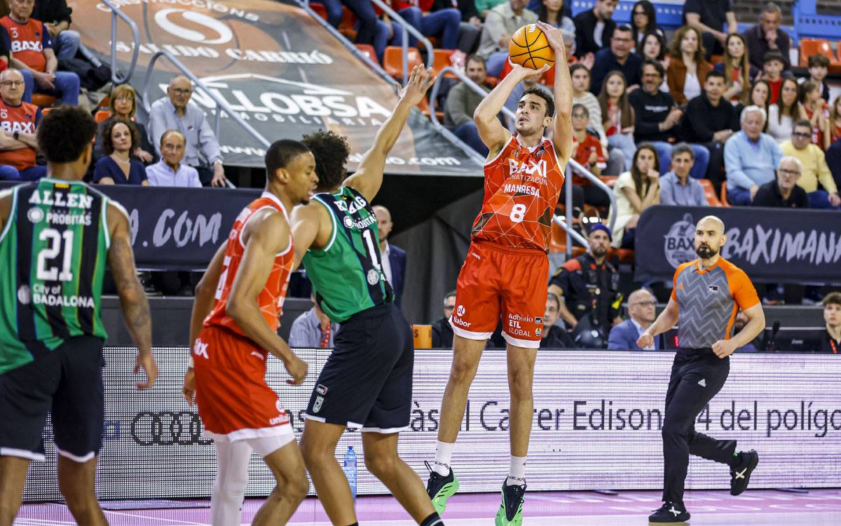 El Baxi Manresa respira després de derrotar el Joventut (87-77)