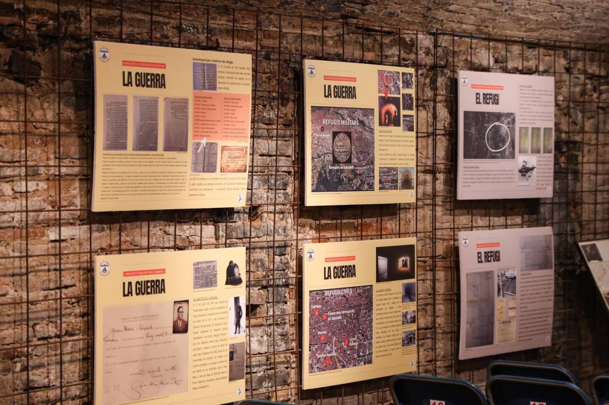 Part de l`exposició, que podrà visitar-se fins al 8 de maig - Víctor Castillo Part de l`exposició, que podrà visitar-se fins al 8 de maig