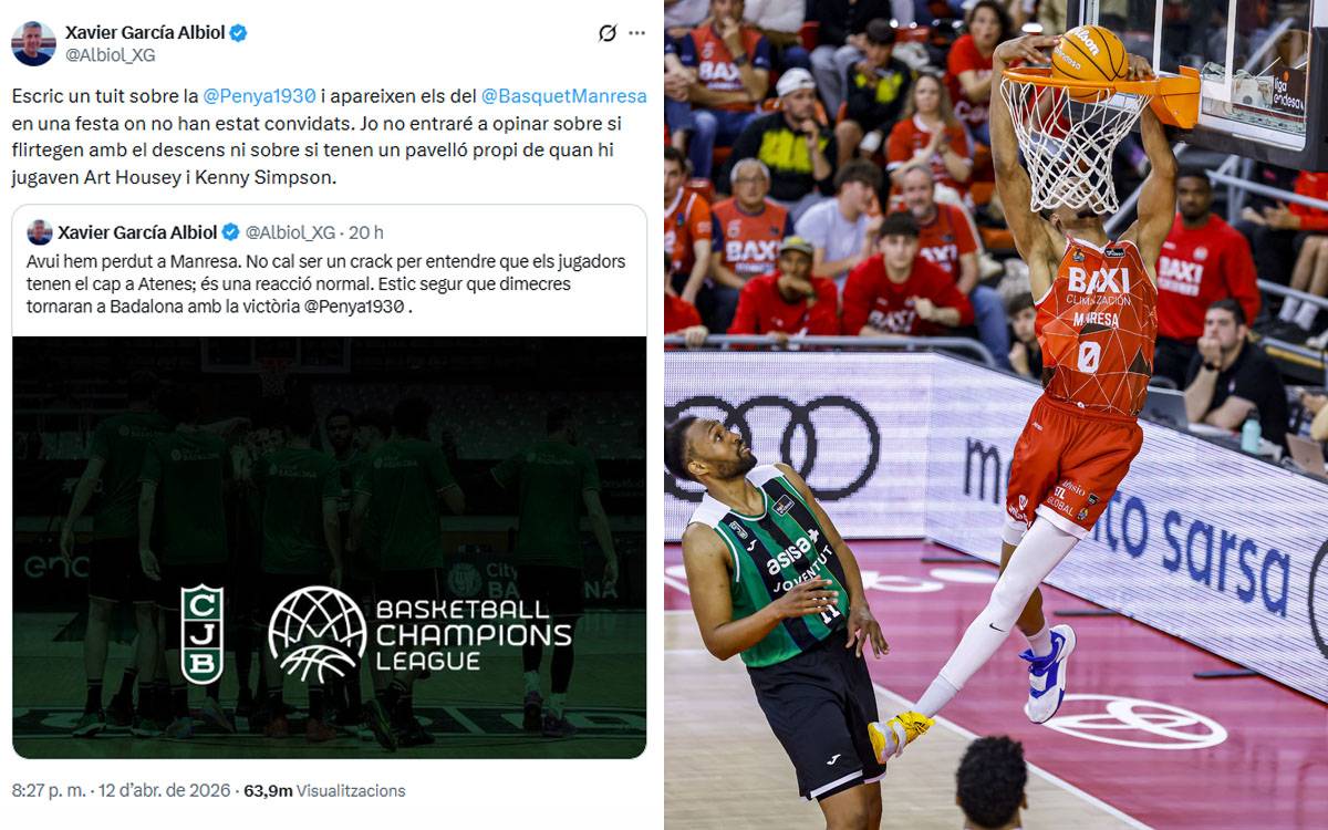 Albiol encén el Bàsquet Manresa: del menyspreu esportiu a l'atac institucional