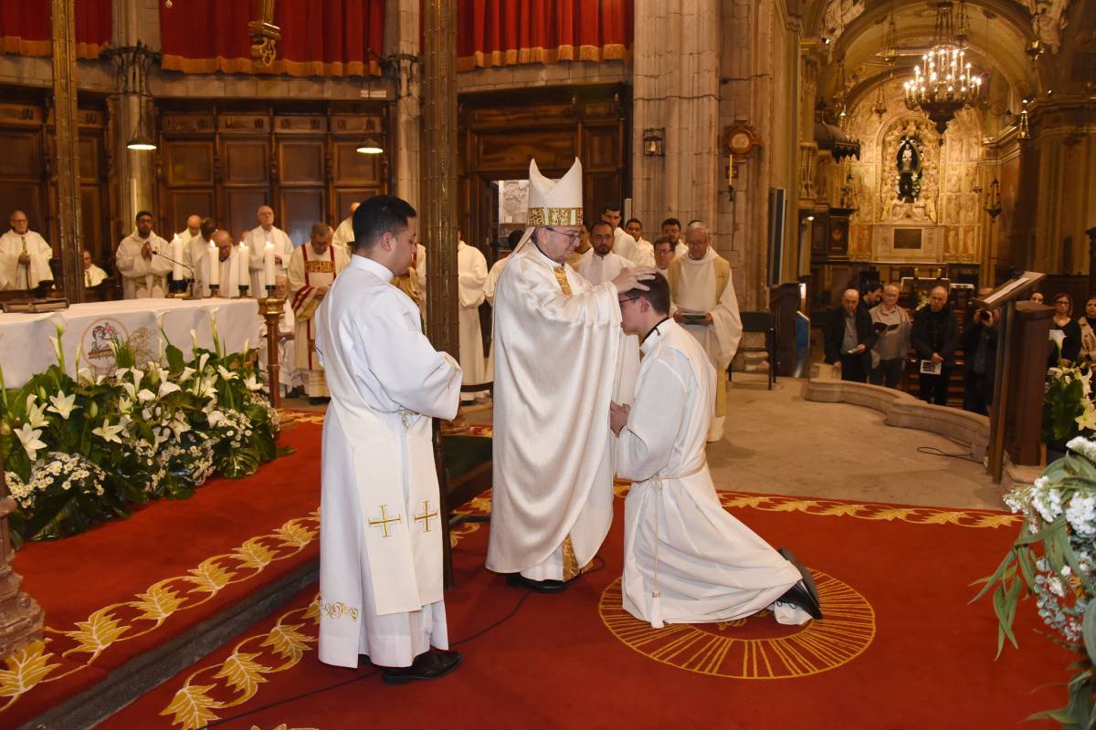 Ordenació diaconal a Solsona de Jakub Budz  - Lluís Closa 
