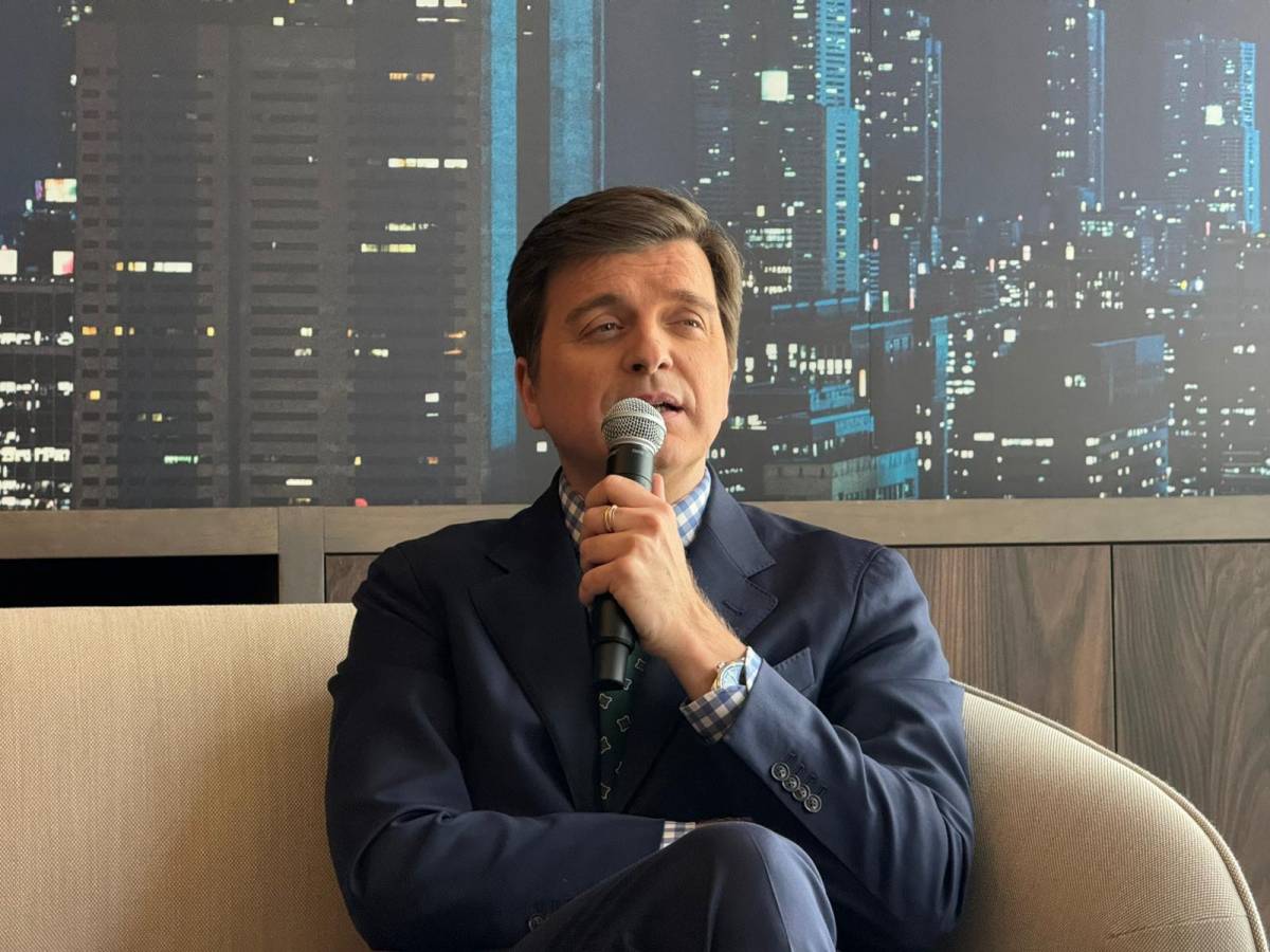 Marc Giró, durant la presentació del seu nou programa