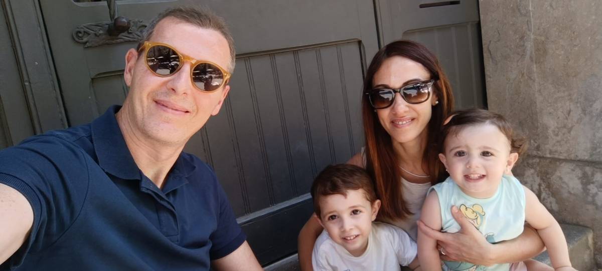 La família del David