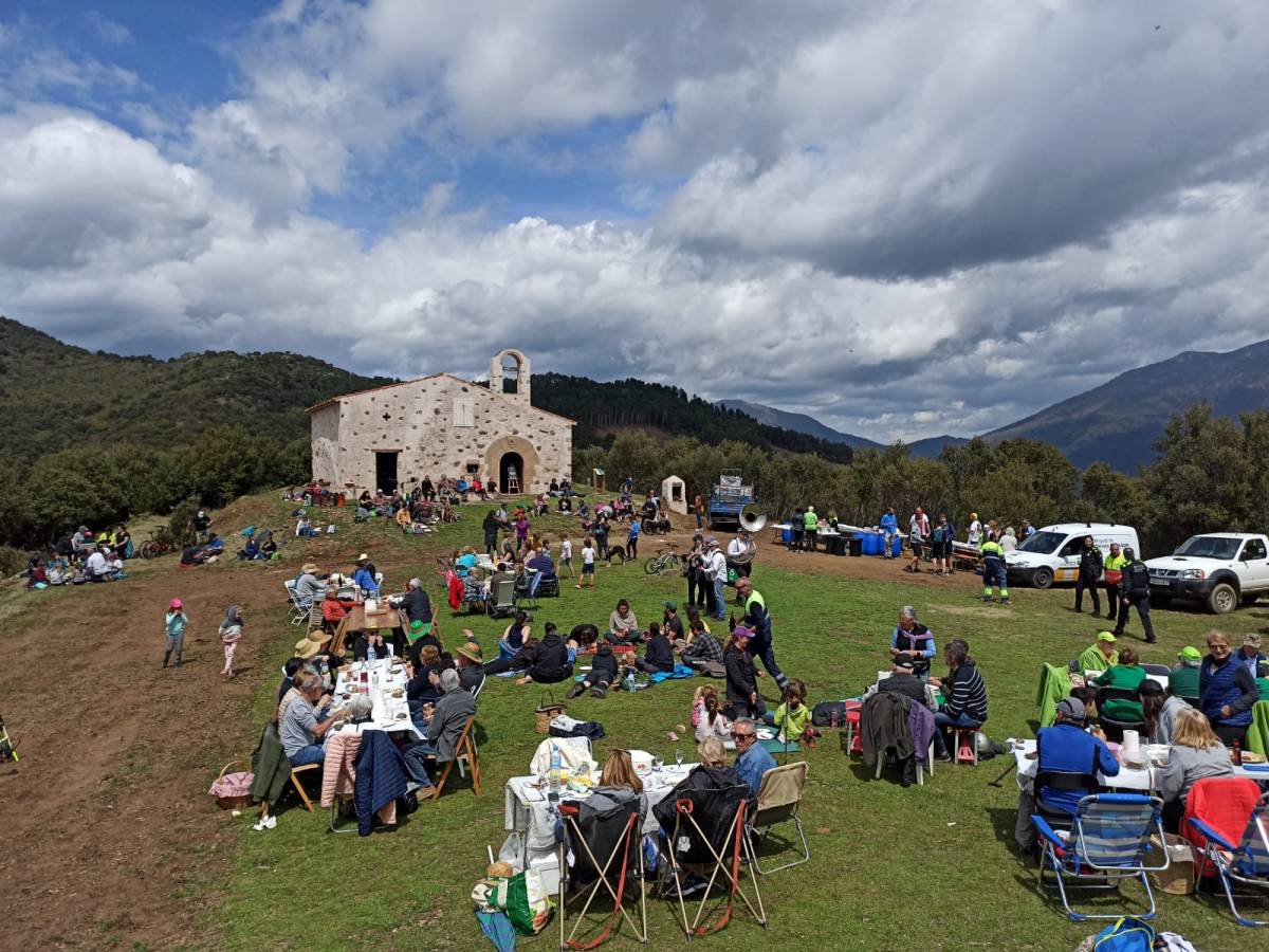 Una edició de l`aplec de Sant Elies.