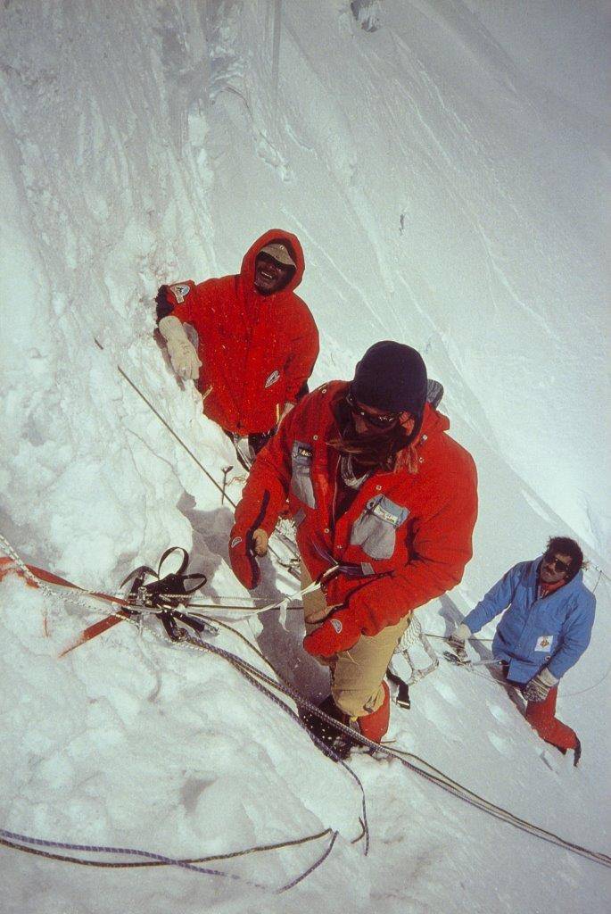 Ascensió catalana a l`Everest el 1985