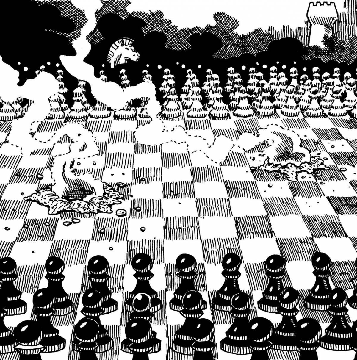 Escacs, guerra i pau