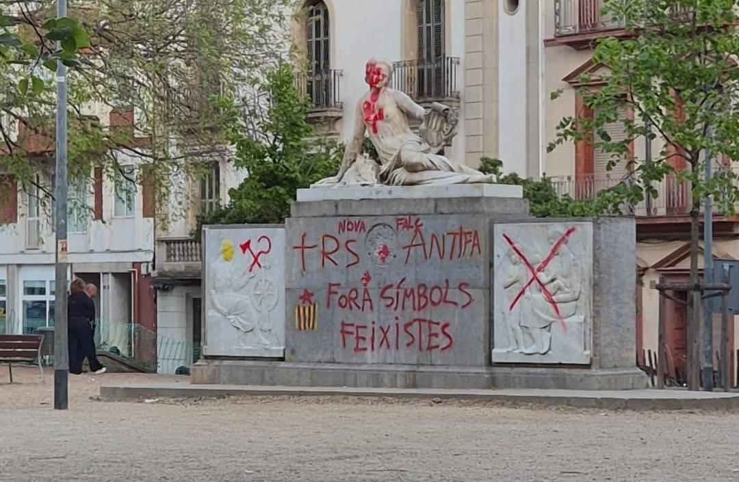 Vandalitzen el monument a Alfons Sala