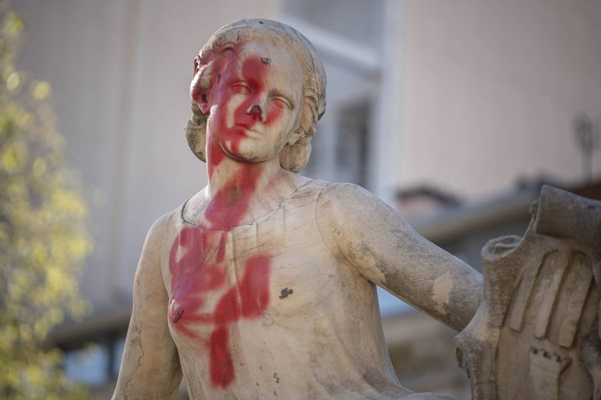 El monument situat al Passeig del Comte d'Ègara - Nebridi Aróztegui