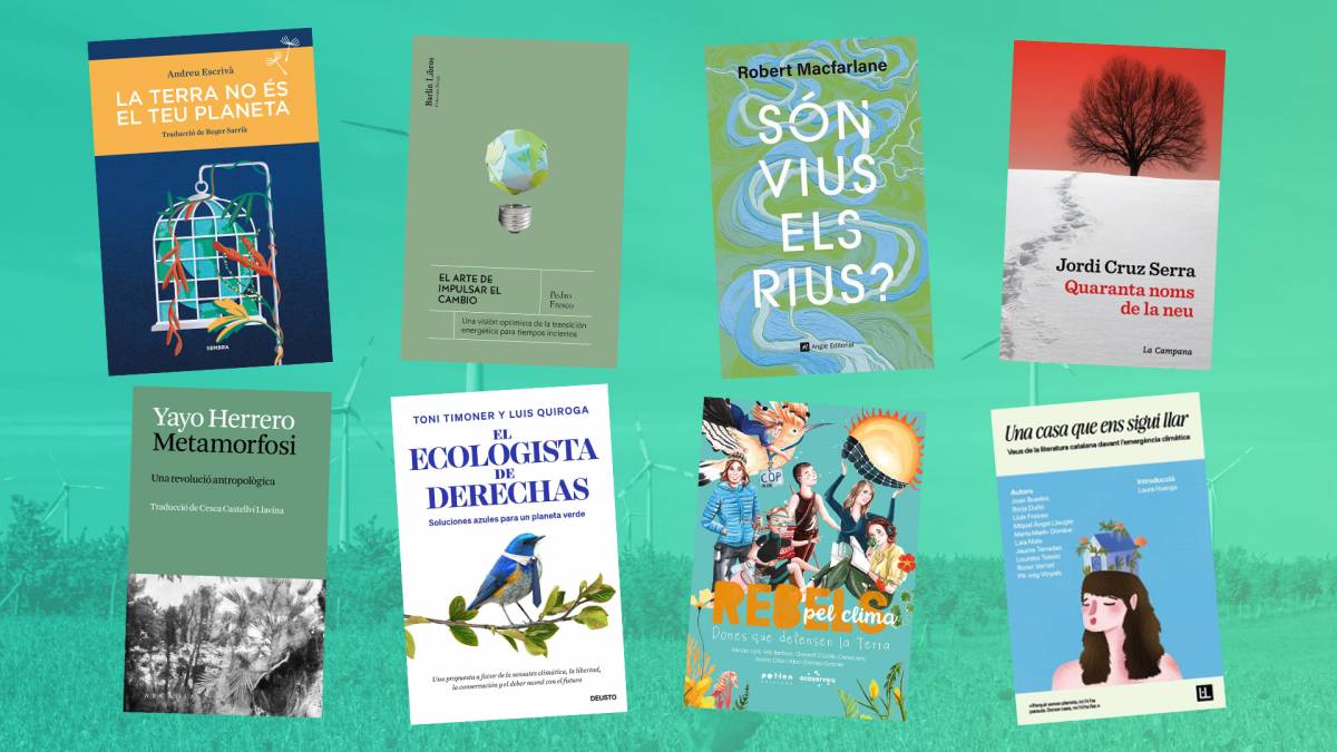 15 llibres climàtics amb Impacte per aquest Sant Jordi