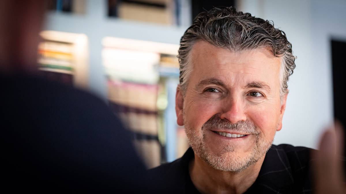 Ramon Gener, entrevistat a l`Hotel Seventy