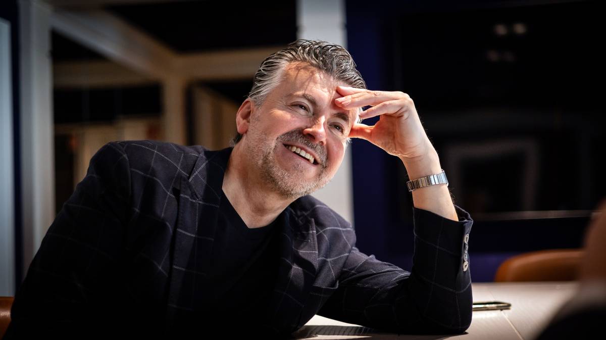 Ramon Gener, entrevistat a l`Hotel Seventy