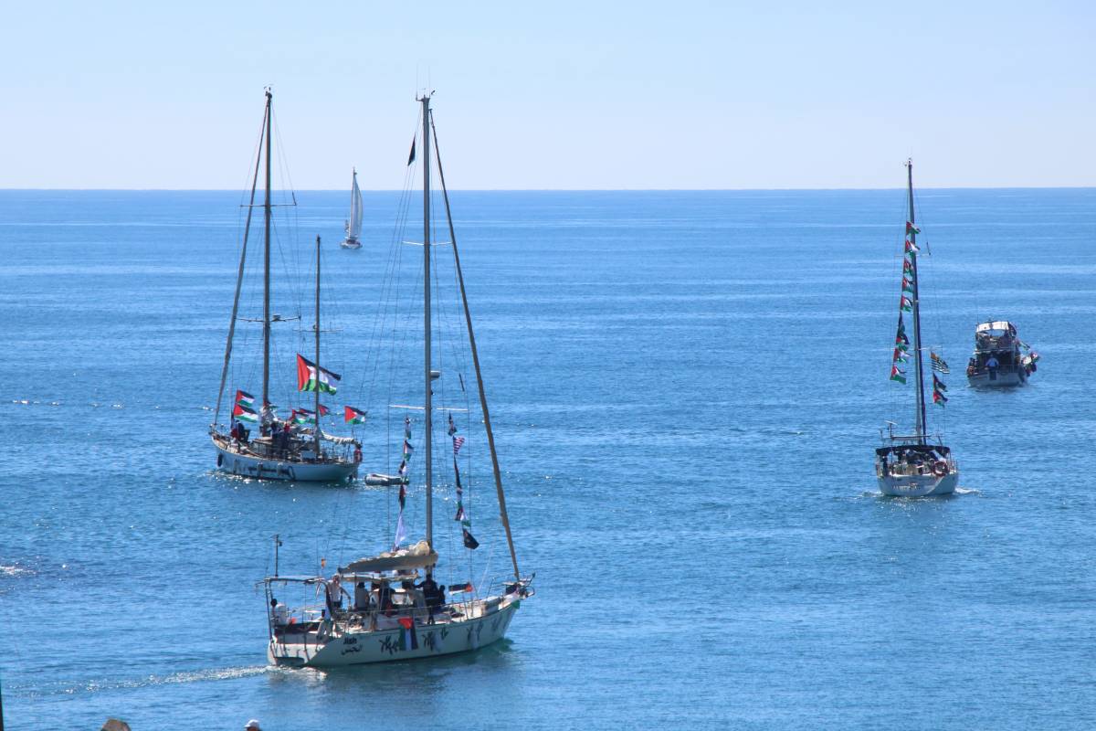 La Flotilla salpa de Barcelona per «trencar el bloqueig» a Gaza