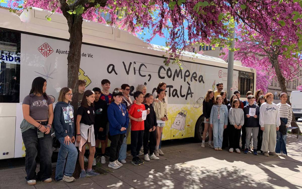 Vic impulsa una campanya per fomentar l'ús del català al comerç local