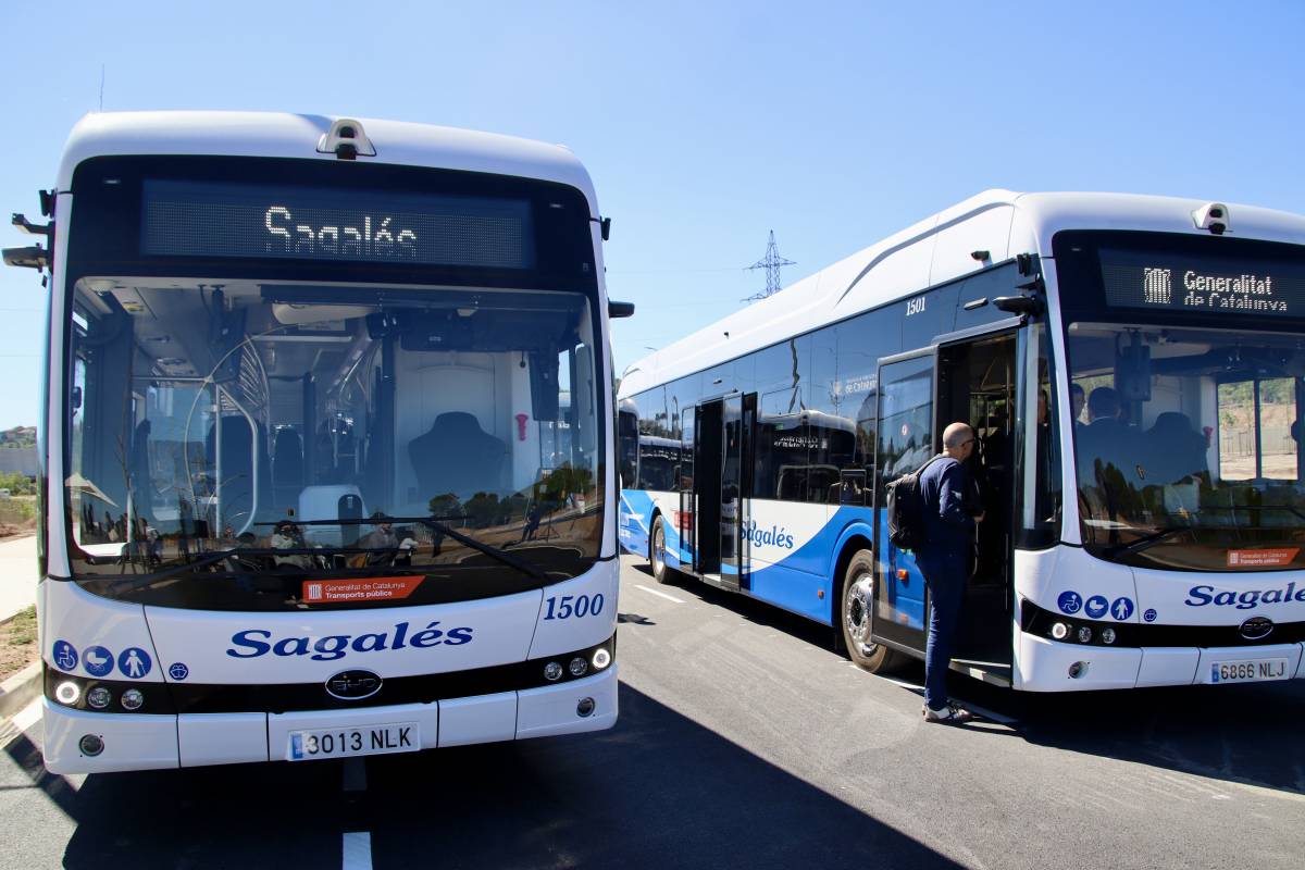 El Govern vol augmentar el nombre de busos interurbans elèctrics a Catalunya