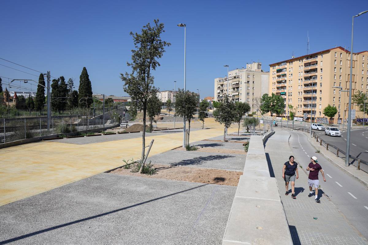 Nou aparcament a Can Feu