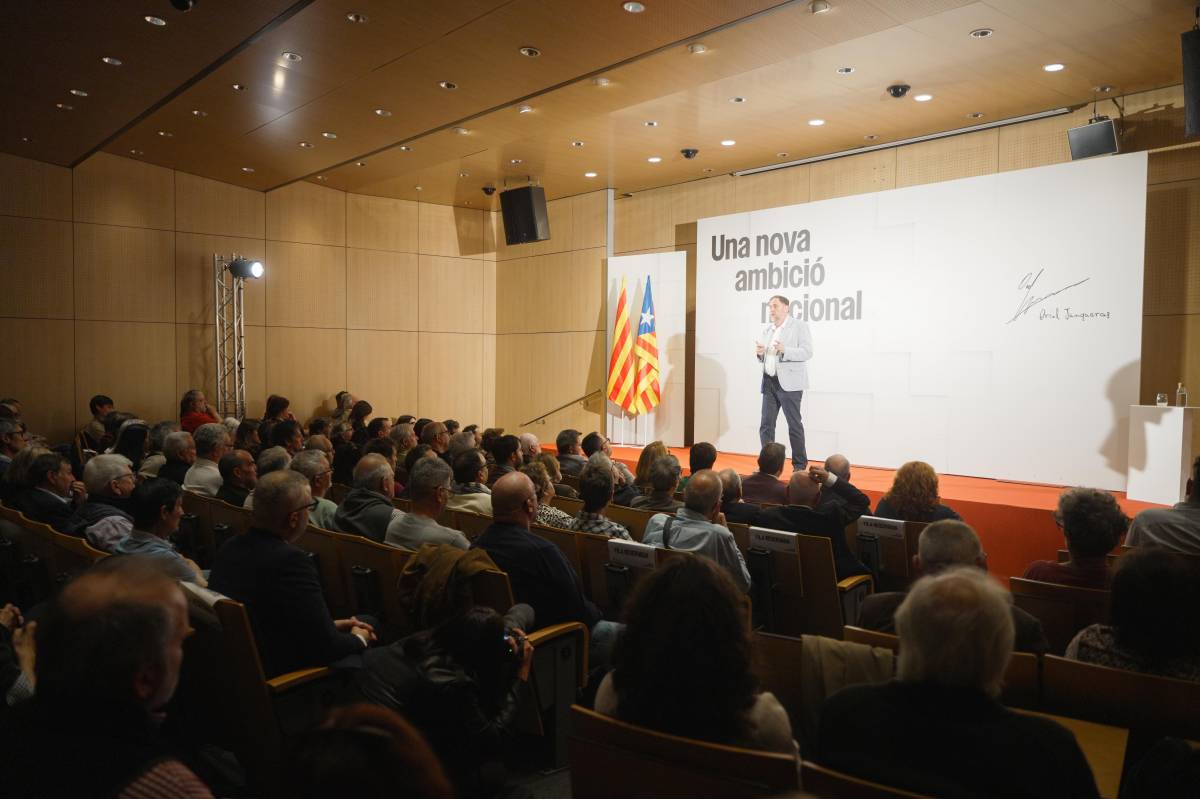 Junqueras, a l`auditori de Fira Sabadell - David Chao Junqueras, a l`auditori de Fira Sabadell