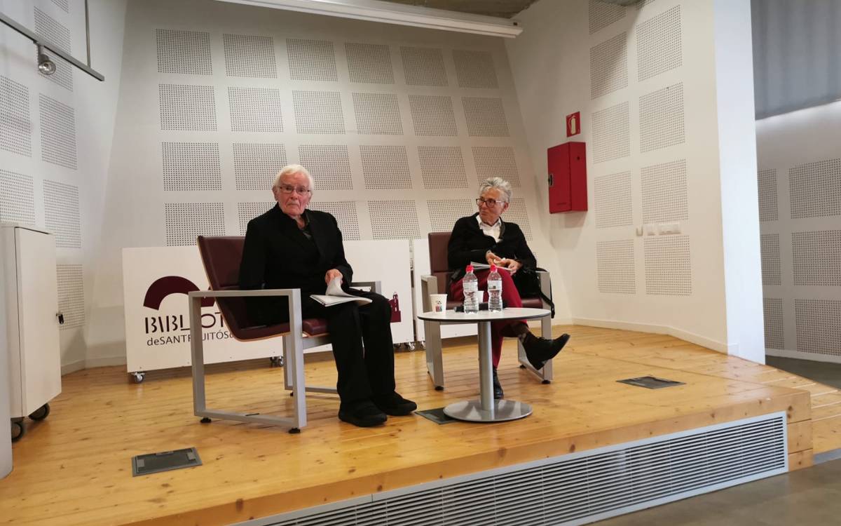 Sant Fruitós acull «Caires circulars», fusió artística de pintura i poesia