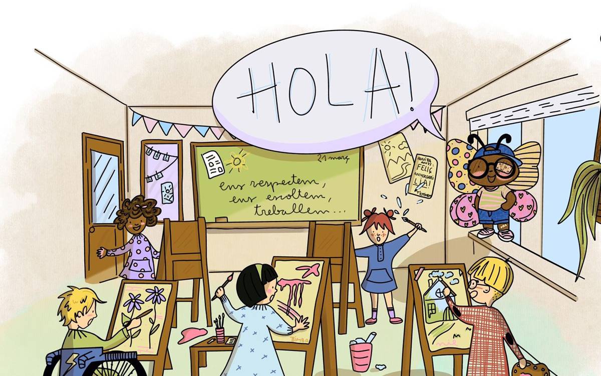 Neix «Papalló i les paraules que volen», un conte infantil bagenc inclusiu