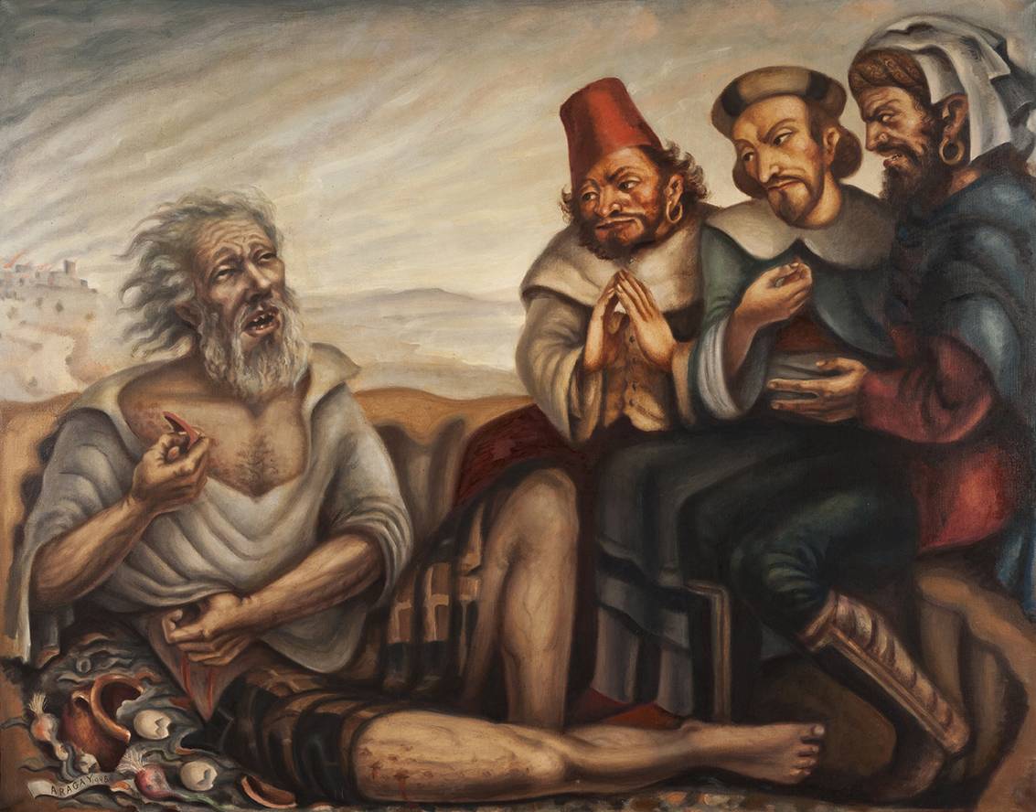 La pintura Job al Femer de Josep Aragay - Museu Josep Aragay