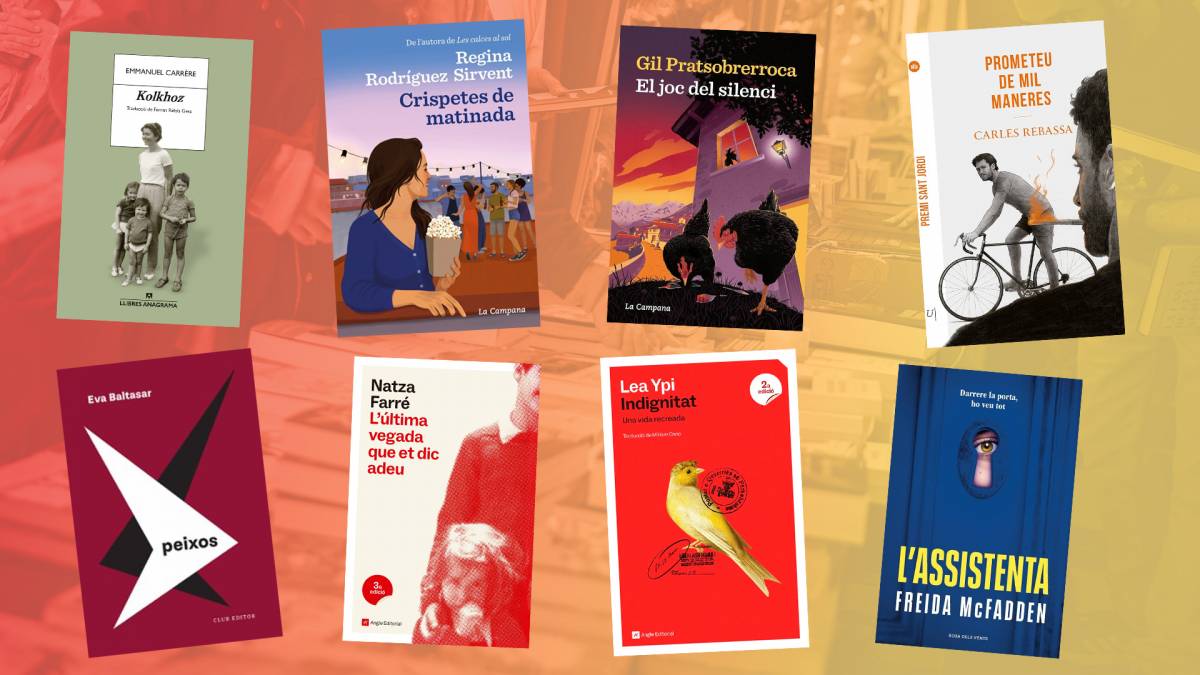D'Eva Baltasar a Emmanuel Carrère: 20 llibres per regalar aquest Sant Jordi