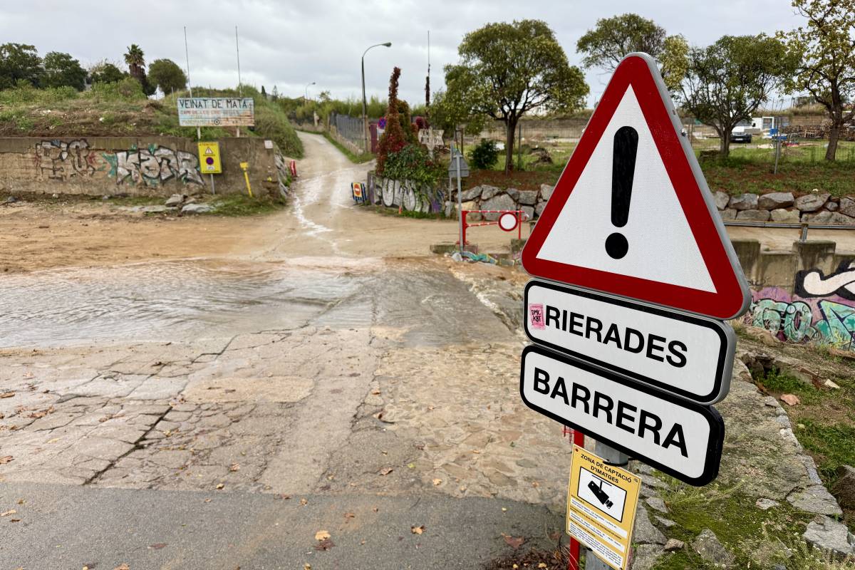 Les rieres del Maresme són «una bomba de rellotgeria» 