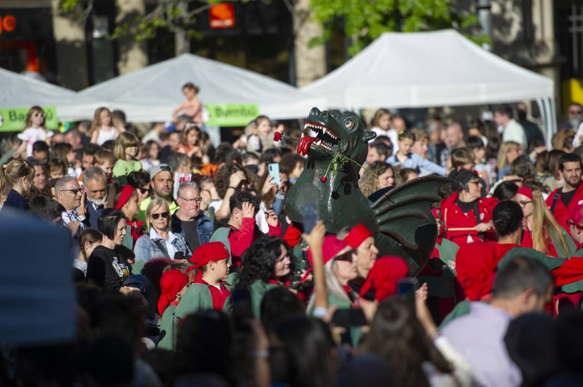 El Drac de Terrassa per Sant Jordi - Alberto Tallón