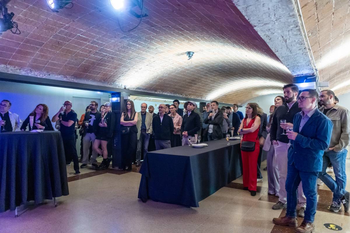 Assistents al sopar anual de la Xarxa Onion - J. PELÁEZ