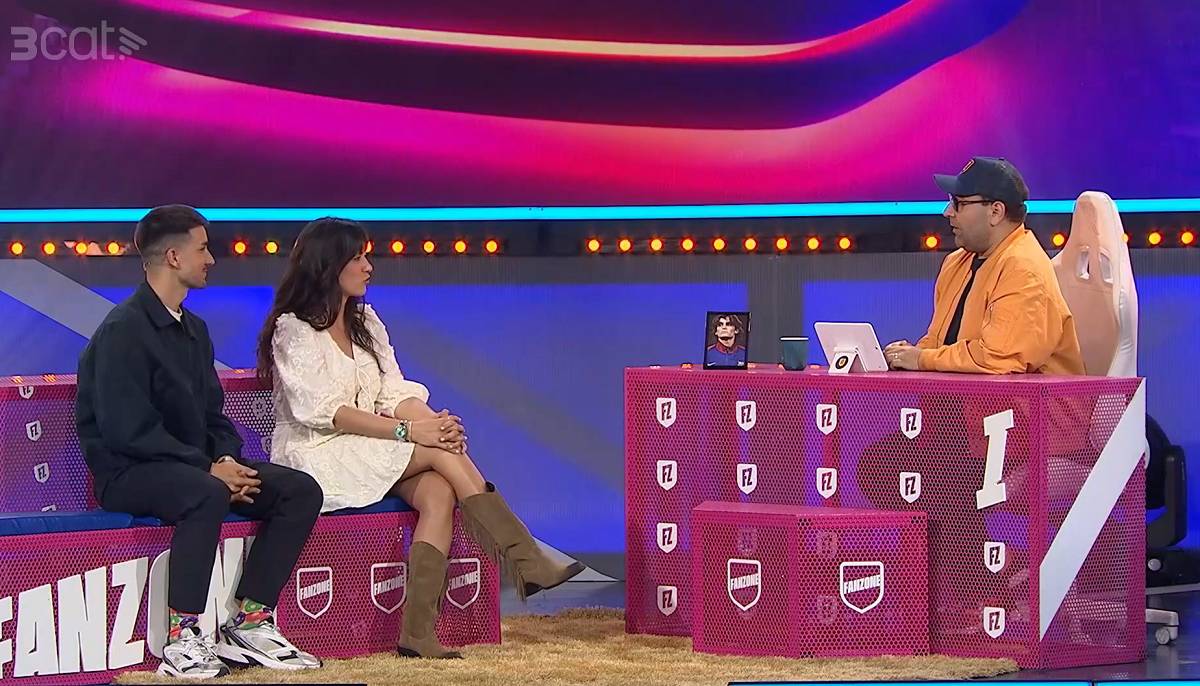 Maria Fernández i Jordi Montalbo trenquen el gel de la redacció d'esports de TV3 amb «Fanzone»