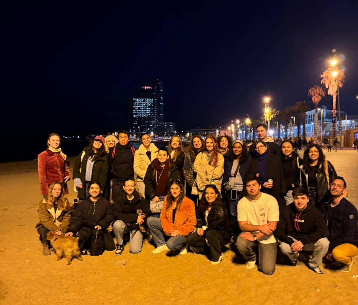 Una trobada d'Speak Catalan a la platja de Barcelona. - Speak Catalan