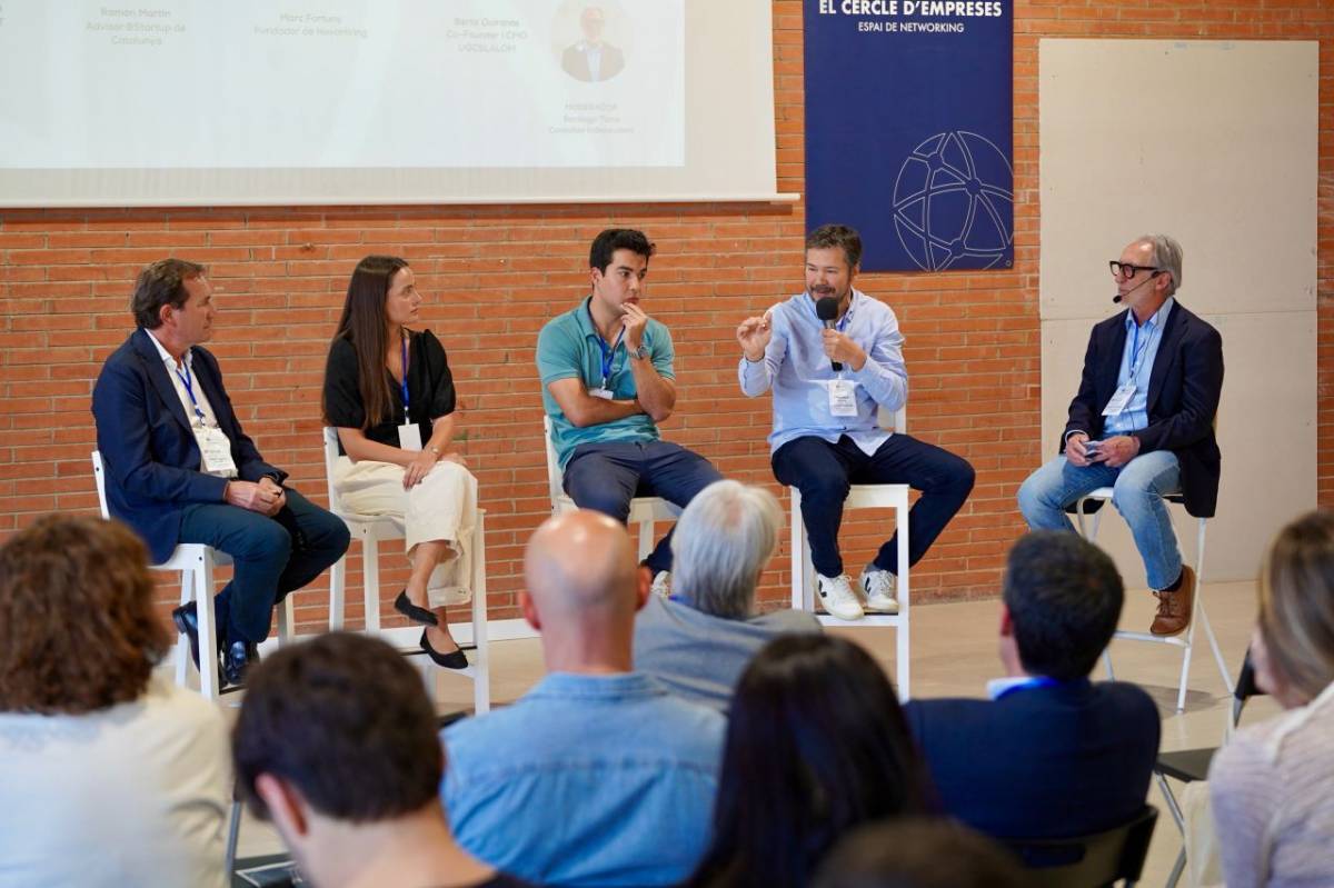 Taula rodona al Cercle Sabadellès 1856 per debatre sobre el 'mentoring' i l'emprenedoria